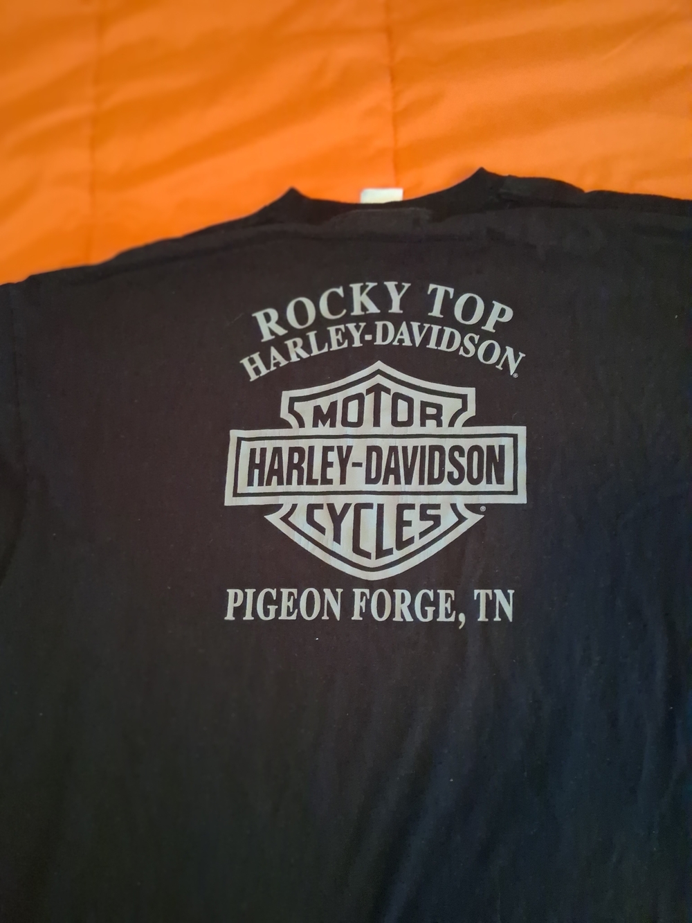 Harley-Davidson Skull Graphic T-Shirt Rocky Top Harley Pidgeon Forge,TN Men 2XL - Picture 3 of 6